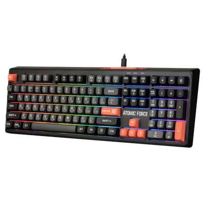 клавиатура Defender Atomic Force GK-005 Black Черный-серый