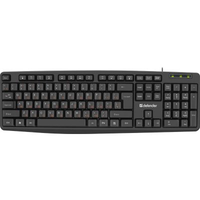 клавиатура Defender Concept HB-164 Black Черный
