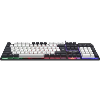 клавиатура Defender Dark Knight GK-077 White-Black Белый-черный