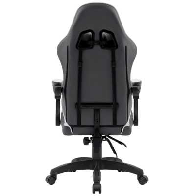 игровое кресло Defender Fortune Grey/White серый-белый