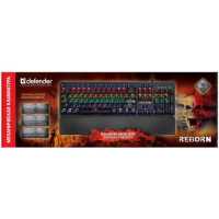 клавиатура Defender Reborn GK-165DL Черный
