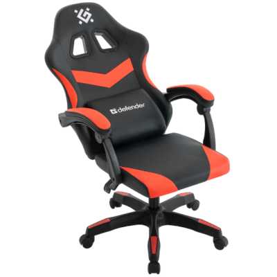 игровое кресло Defender Runa Black-Red черно-красный
