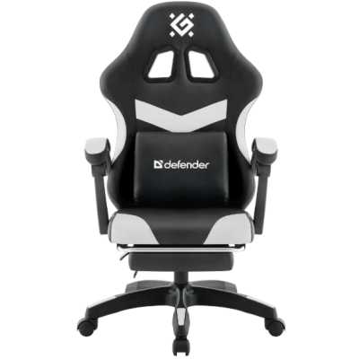 игровое кресло Defender Runa Pro Black-White черно-белый