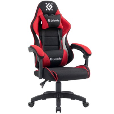 игровое кресло Defender Sorrento Black/Red черно-красный