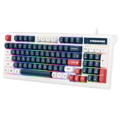 клавиатура Defender Stormrider GK-425 White