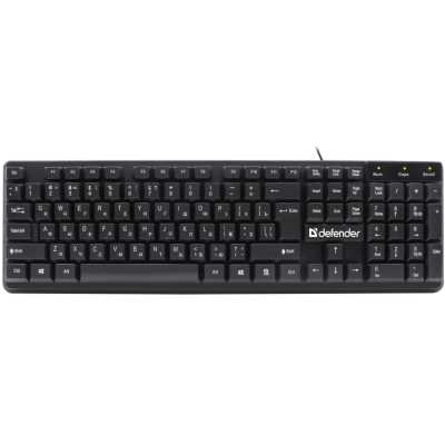 клавиатура Defender Symbol HB-559 Black Черный