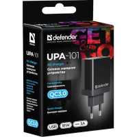сетевое зарядное устройство Defender UPA-101 83573 Черный