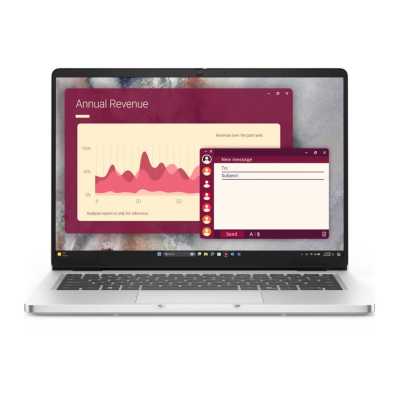 ноутбук DELL Pro 14 Pro14-7316 ENG-wpro Серебристый