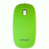 мышь Delux DLM-111BU White/Green