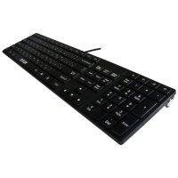 клавиатура Delux K1000 USB Black