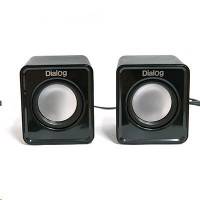колонки Dialog Colibri AC-02UP Black Черный