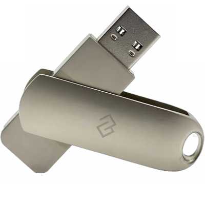 флешка Digma 64GB Drive3 DGFUM064A30SR Серебристый