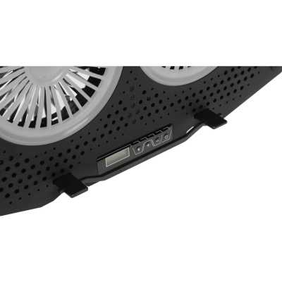 охлаждающая подставка Digma D-NCP180-2X110RGB Черный
