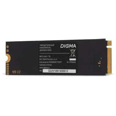 SSD диск Digma Meta S69 1Tb DGSM4001TS69T Черный