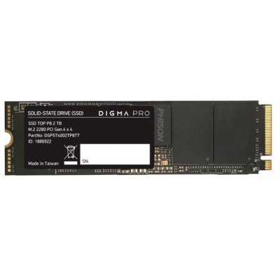 SSD диск Digma Pro Top P8 2Tb DGPST4002TP8T7 Черный