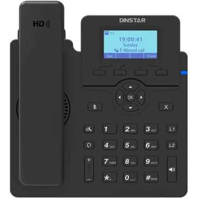 IP телефон Dinstar C60U Черный