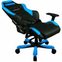 игровое кресло DXRacer Iron OH/IS11/NB черно-голубой