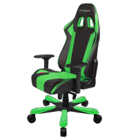 игровое кресло DXRacer King OH/KS06/NE черно-зеленый