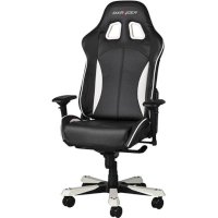 игровое кресло DXRacer King OH/KS57/NW черно-белый