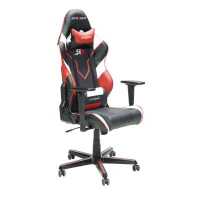 игровое кресло DXRacer Racing OH/RW81/NWR чёрный-белый-красный