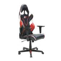 игровое кресло DXRacer Racing OH/RW81/NWR чёрный-белый-красный