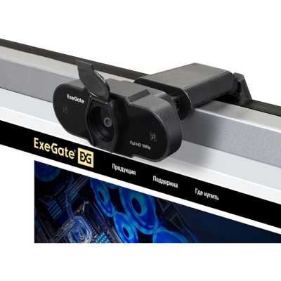 веб-камера ExeGate BlackView C615 черный