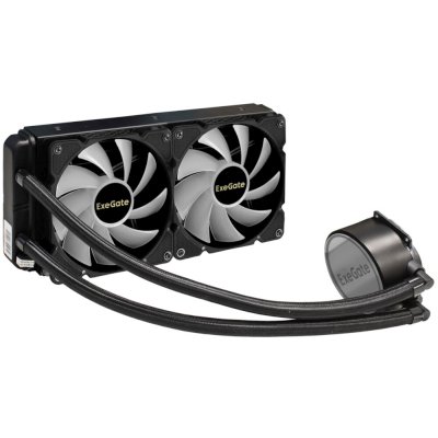 кулер ExeGate BlackWater-240.PWM.ARGB EX293458RUS