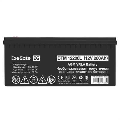 батарея для UPS ExeGate DTM 12200L-М8 EX297564RUS