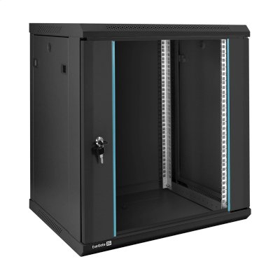 телекоммуникационный шкаф ExeGate EC-WM-12U.450.G.BLACK EX298609RUS Черный