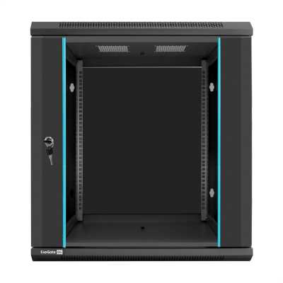 телекоммуникационный шкаф ExeGate EC-WM-12U.600.G.BLACK EX298610RUS Черный
