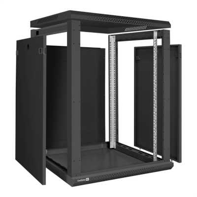 телекоммуникационный шкаф ExeGate EC-WM-15U.600.G.BLACK EX300266RUS Черный