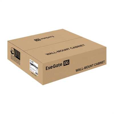 телекоммуникационный шкаф ExeGate EC-WM-18U.600.M.BLACK EX300272RUS Черный