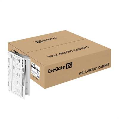телекоммуникационный шкаф ExeGate EC-WM-4U.600.M.GREY EX300265RUS Серый