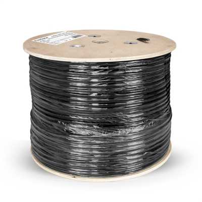 витая пара ExeGate UTP4-C5e-CCA-S24-SW-OUT-PE-BK-305 EX300625RUS