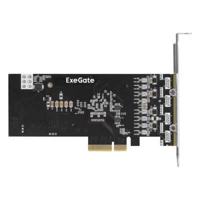 сетевая карта ExeGate EXE-I350-T4V2-PoE EX299014RUS