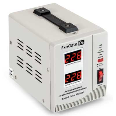 стабилизатор напряжения ExeGate Expert Turbo AST-500 EX291728RUS