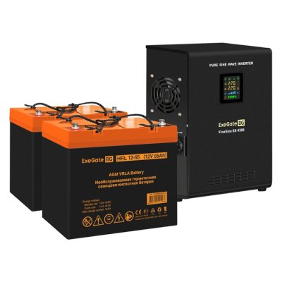 ИБП ExeGate FineSine SX-1500.LCD.AVR.2SH EX296570RUS