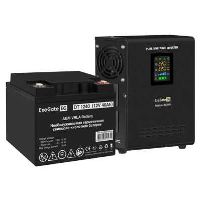 ИБП ExeGate FineSine SX-800.LCD.AVR.2SH EX296520RUS