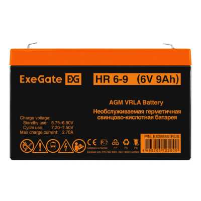 батарея для UPS ExeGate HR 6-9 EX285851RUS