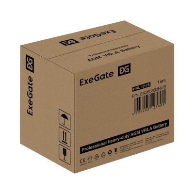 батарея для UPS ExeGate HRL 12-75 EX285653RUS