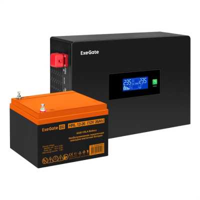 ИБП ExeGate IdealSine SR-600.LCD.2SH EX297381RUS