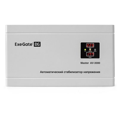 стабилизатор напряжения ExeGate Master AV-3000 Белый