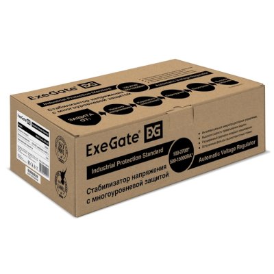 стабилизатор напряжения ExeGate Master Turbo AVS-500 EX291744RUS Белый