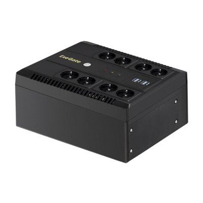 ИБП ExeGate Neo NNB-800.LED.AVR.8SH.CH Черный