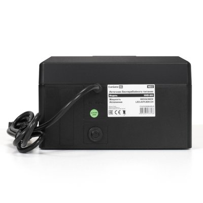 ИБП ExeGate Neo NNB-800.LED.AVR.8SH.CH Черный