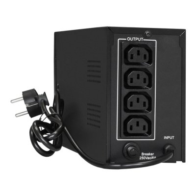 ИБП ExeGate Power Back BNB-800.LED.AVR.4C13 Черный