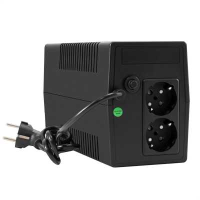 ИБП ExeGate Power NB-1000.LED.AVR.2SH EX299492RUS Черный