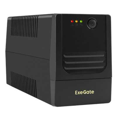 ИБП ExeGate Power NB-850.LED.AVR.2SH EX299488RUS