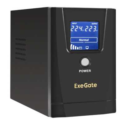 ИБП ExeGate Power Smart ULB-500.LCD.AVR.2SH EX294613RUS