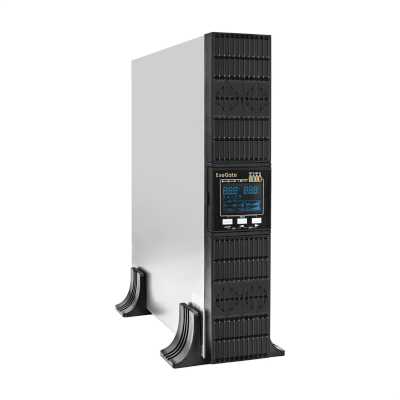 ИБП ExeGate PowerExpert ULS-575-6kVA.LCD.AVR.T.USB.RS232.SNMP.2U EX296959RUS Черный